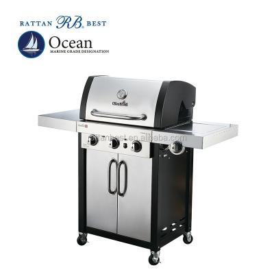 China Easily cleaned gas grill table for outdoor barbecue grills for sale