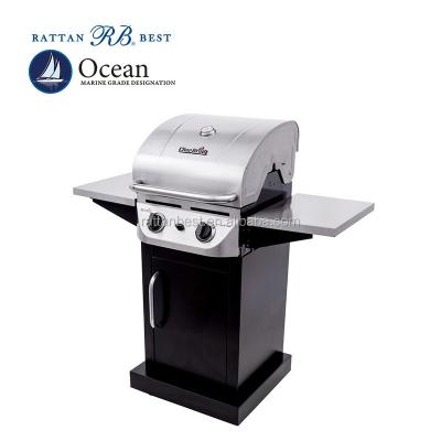 China Easily cleaned outdoor gas grill for the barbecue cart for sale