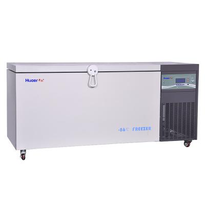 China Medical Horizontal Pharmacy Ultra-low Temperature Chest Deep Medical Freezer -86 for sale