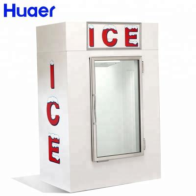 China Outdoor High Temperature Bagged Ice Storage Gas Station Bin Freezer Machine For Bag for sale