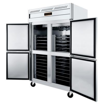 China Single-temperature New CE Design Restaurant Stainless Steel Kitchen Upright Freezer for sale