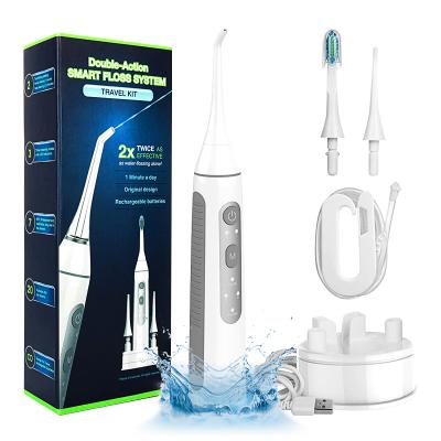 China Water Flosser Irrigator Pike Oral Water Flosser Teeth Cleaner Ipx7 Waterproof Portable Oral Irrigator Water Flosser for sale