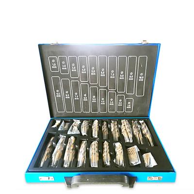 China For Stainless Steel And Hard Metal Drilling Factory Prices 170Pcs DIN338 Rolled Edge Metal HSS Brocas Twist Drill Bits Set Leg Fully Ground Straight Drill Bit for sale