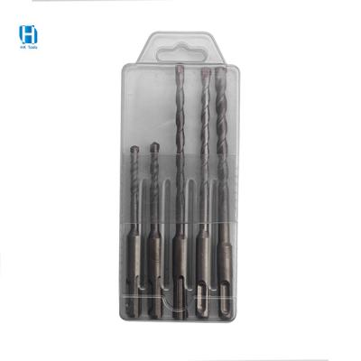 China Masonry Drilling 5PCS Masonry Hammer Drill Carbide Tips Concrete Masonry Drill Bit Set for sale