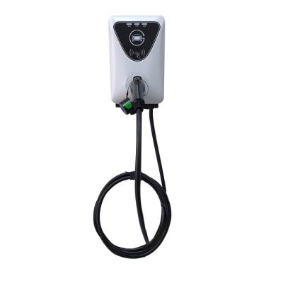 China 11kw Type 2 EVS Charging Station EVSE Charger for Solar EV Charging OCPP EV Charger for sale