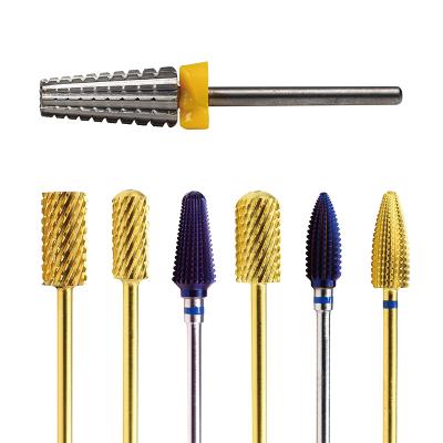 China Electric Carbide Nail File Bits Safe Pedicure Manicure Electric Nail Drill Bit for sale