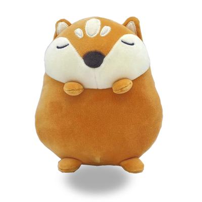 China Cute Fun Customized 6.5 Inch Orange Soft Stuffed Animal Plush Fox Toy For Baby And Kids for sale