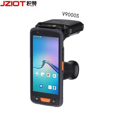 China Android Rugged Industrial Hf 15693 Handheld Rfid Tag Reader Mobile Terminal 1d 2d Scanning for sale