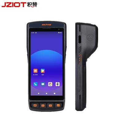 China Android 11 PDA Android Industrial Handheld Terminal Rugged Pda Built-In Printer Barcode Scanner for sale