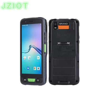 China Android 4G NFC LF HF UHF RFID IP67 Long Range Barcode Scanner Rugged PDA for sale