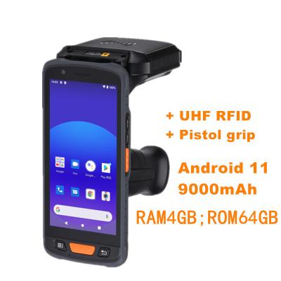 China Rugged Handheld 134.2khz LF RFID Reader PDA For Long Range Livestock Management RFID Ear Tags for sale