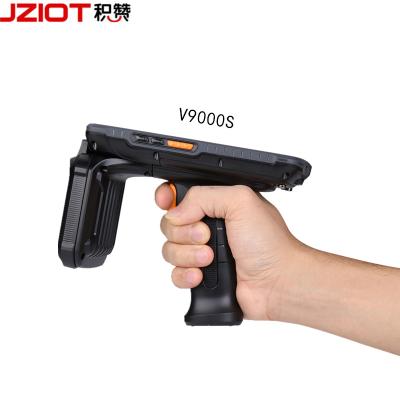 China 5.5 inch handheld rugged industrial 4GB RAM UHF RFID industrial PDA with pistol for logistics for sale