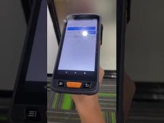 2D Barcode QR Code Mobile PDA Android Industrial Handheld Terminal For Inventory Logistic Management