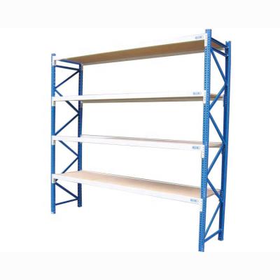 China Warehouse Storage System High Quality Long Span Metal Pallet Shelving Racking For Warehouse for sale