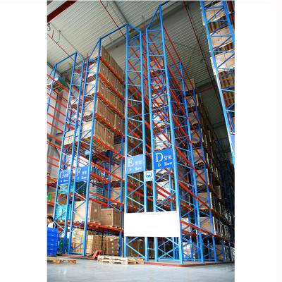 China Suitable for narrow out even aisle pallet rack / VNA racking system for sale