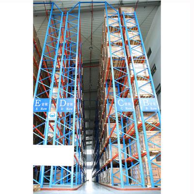 China Suitable For Outdoor Warehouse Storage VNA Rack System Very Narrow Aisle Racking for sale