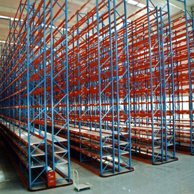 China Good Quality Equipment Corrosion Protection Heavy Duty Logistics Storage Double Deep Pallet Racking for sale