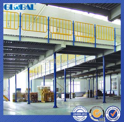 China Industrial Steel Structure Mezzanine Platform Flooring A/industrial Steel Platforms for sale