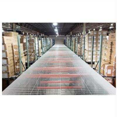 China Industrial Logistics Warehouse Strong Corrosion Protection Quality Steel Mezzanine Floor Multi Level System for sale