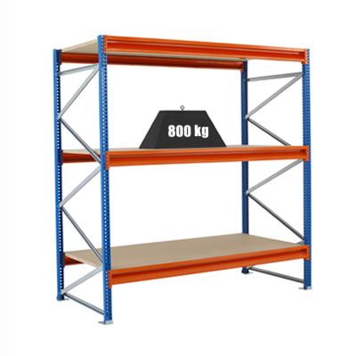 China Heavy Duty Corrosion Protection 500KG/Level Longspan Adjustable Storage Shelves Storage Rack for sale