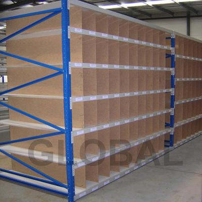 China Corrosion Protection Storage Adjustable Steel Medium Duty Longspan Shelving for sale