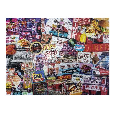 China DIY PLAY OEM Custom 1000 Piece Jigsaw Puzzle for sale