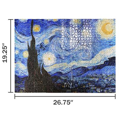 China DIY PLAY OEM Custom 1000 Piece Jigsaw Puzzle for sale