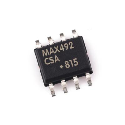 China Genuine Normal Original Integrated Circuit (IC) MAX492CSA+T Amplifier 8-SOIC Electronic Embedded Supplier BOM Support for sale