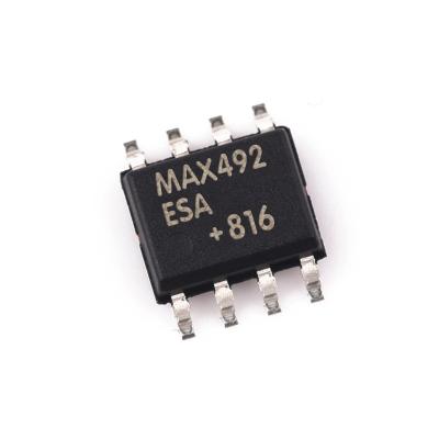 China Genuine Normal Original Integrated Circuit (IC) MAX492ESA+T Amplifier 8-SOIC Electronic Embedded Supplier BOM Support for sale