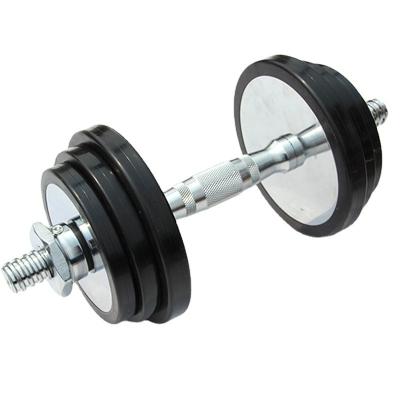 China Durable Good Quality Weightlifting Household Fitness Dumbbell Adjustable Rubber Dumbbells 10kg For Women for sale