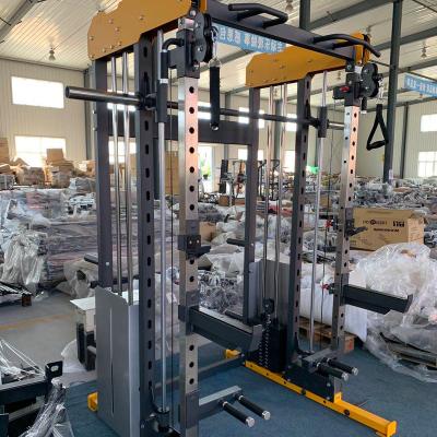 China Smith Machine Factory Direct Multi Functional Gym Smith Equipment Bodybuilding Smith Machine Heavy Duty Multi for sale