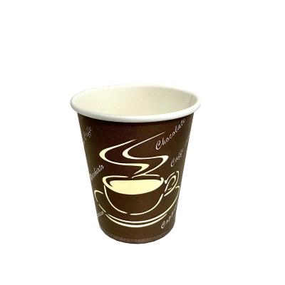 China 6oz/7oz/8oz disposable cheap disposable single wall paper cup factory direct sales for sale