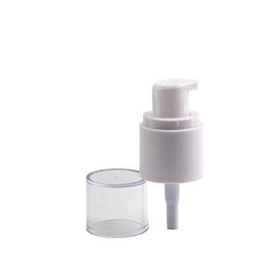 China Non Spill 20mm 20/410 Lotion Pump With Half Cap for sale