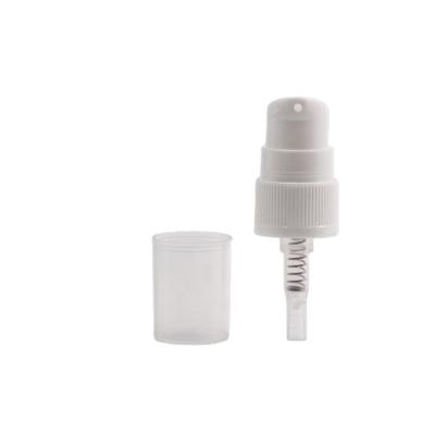 China Non Spill 18mm 18/400 Lotion Pump With Half PP Cap for sale