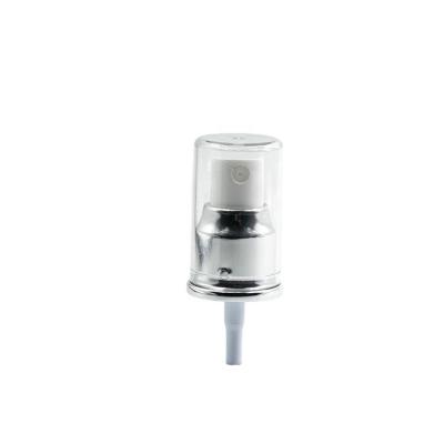 China Non Spill 20mm 20/410 Silver Aluminum Metal Treatment Pump With Caps for sale