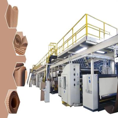 China corrugated carton paper board production line and   2 3 5 7 ply corrugated cardboard making   machine for sale