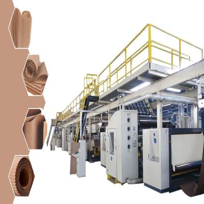 China hot   sale   corrugated carton paper board production line and   2 3 5 7 ply corrugated cardboard making   machine for sale