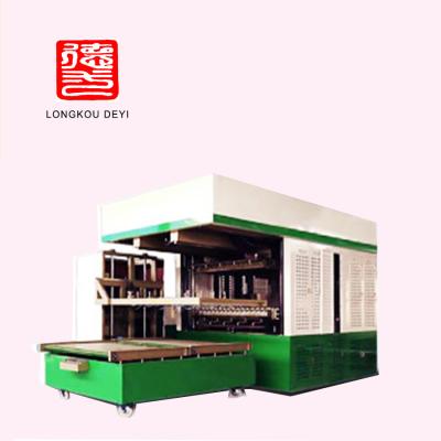 China 1500kg/day Fully Automatic Biodegradable Tableware Making Machine Rice Straw Paper Plate Machine Price Lunch Box Machine for sale