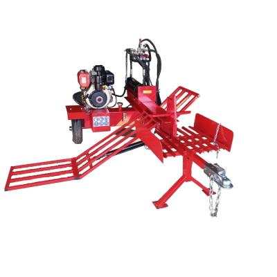 China 50t Wood Log Splitter Kinetic Hydraulic Fast Firewood Processor Gasoline Wood Splitter Machine for sale