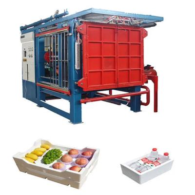 China Automatic Icf Eps Expandable Polystyrene Fish/Wine/Fruit Box Underfloor Heating Panel EPS Foam Moulding Machine Production Line for sale