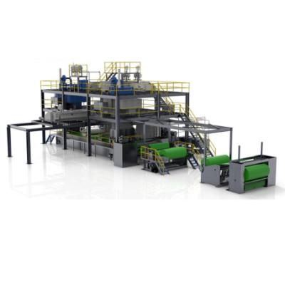 China SMS SMMS SSMS SSMMS PP Spunbond and Meltblown Composite Spunmelt Nonwoven Production Line, Nonwoven Fabric Machine for sale