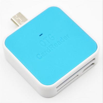 China Mobile Phone 3in1 Micro SD SDXC TF Memory SD Card Reader For Micro USB Port Adapter Converter Connector for sale