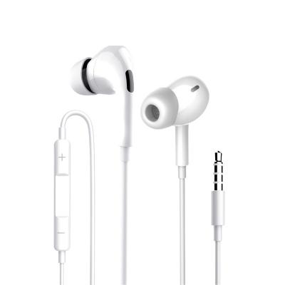 China Earbuds with MIC and volume control wired headphones earbuds with MIC and volume control headphone jack 3.5mm audio earbuds for cell phone computer for sale