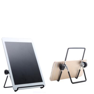 China Multi-Angle Iron Mobile Phone Stand Adjustable Portable Tablet Holder Desktop Stand Table Stand For Phone Tablet for sale