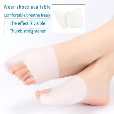 China Corrective Bunion Corrector Toe Straightener Splint Toe Separators Hallux Valgus Foot Pain Relief Thumb And Forefoot Care Large for sale