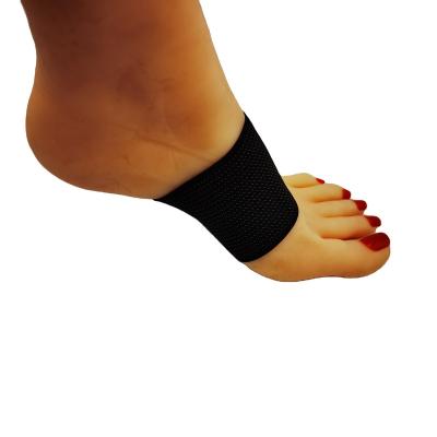 China Slow Protection Elastic Nylon Foot Bandage Copper Fiber Foot Arch Cover Shock Absorption Pressure Plantar Fasciitis for sale