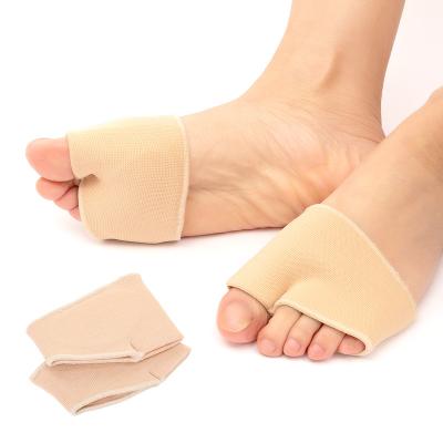 China Hot-selling New Eco-friendly Protect Thumb From Soft Valgus Fabric Forefoot Pad for sale