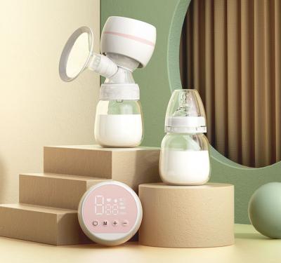 China BPA free portable electric breast pump integrated silicone milk pump for baby for sale