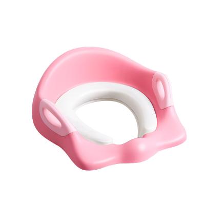 China Child Baby Plastic Comfortable Folding Toilet Seat , Kids Pedestal Pan TH513 for sale