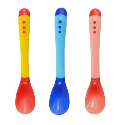 China Latex Free High Quality Baby Feeding Soft Feeding Spoon for sale